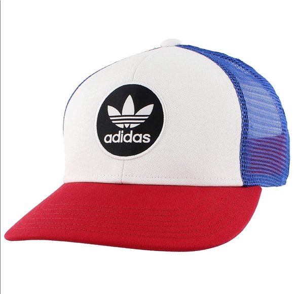 Adidas Red White And Blue Snapback Hat 